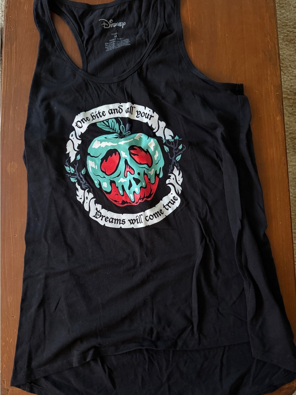 Disney’s Snow White Evil Queen Tank Top with Poison Apple Graphic